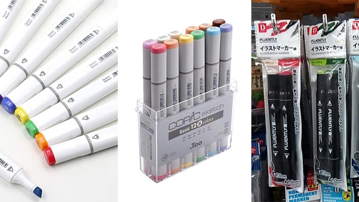 ダイソーや偽物コピック風と正規品の違い | はじめてのコピック